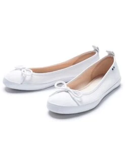 Clara Pumps In White -Crew Clothing WIR014 WHITE 3
