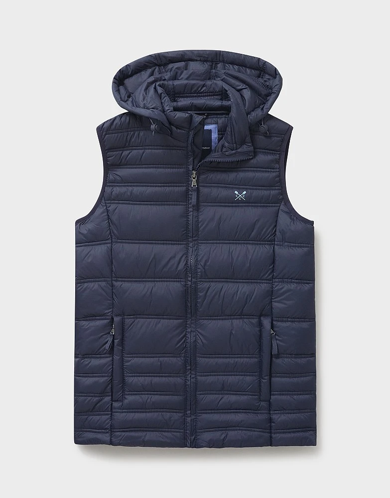 Quilted Lightweight Hooded Gilet 6 Quilted Lightweight Hooded Gilet - Image 6