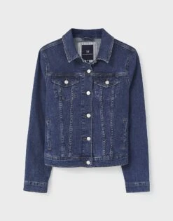 Denim Jacket 7 Denim Jacket -Crew Clothing WNA035 MIDWASH 3