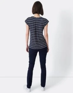 Ruby Top -Crew Clothing WOE059 NAVYWHITE 2