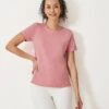 Perfect Crew Slub T-Shirt - Pink