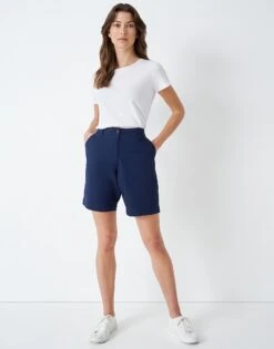 Navy Chino Shorts