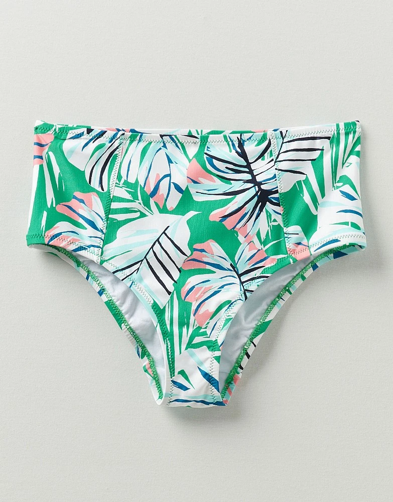 High Waisted Palm Print Briefs 4 High Waisted Palm Print Briefs - Image 4