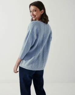 Falmouth Jumper 5 Falmouth Jumper -Crew Clothing WPD010 CLSCBLUE 2