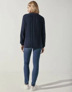 Brooke Jumper -Crew Clothing WPD088 NAVY 2