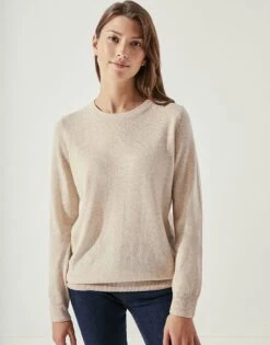 Foxhole Crew Neck Jumper 5 Foxhole Crew Neck Jumper -Crew Clothing WPD500 CAMELMARL 2