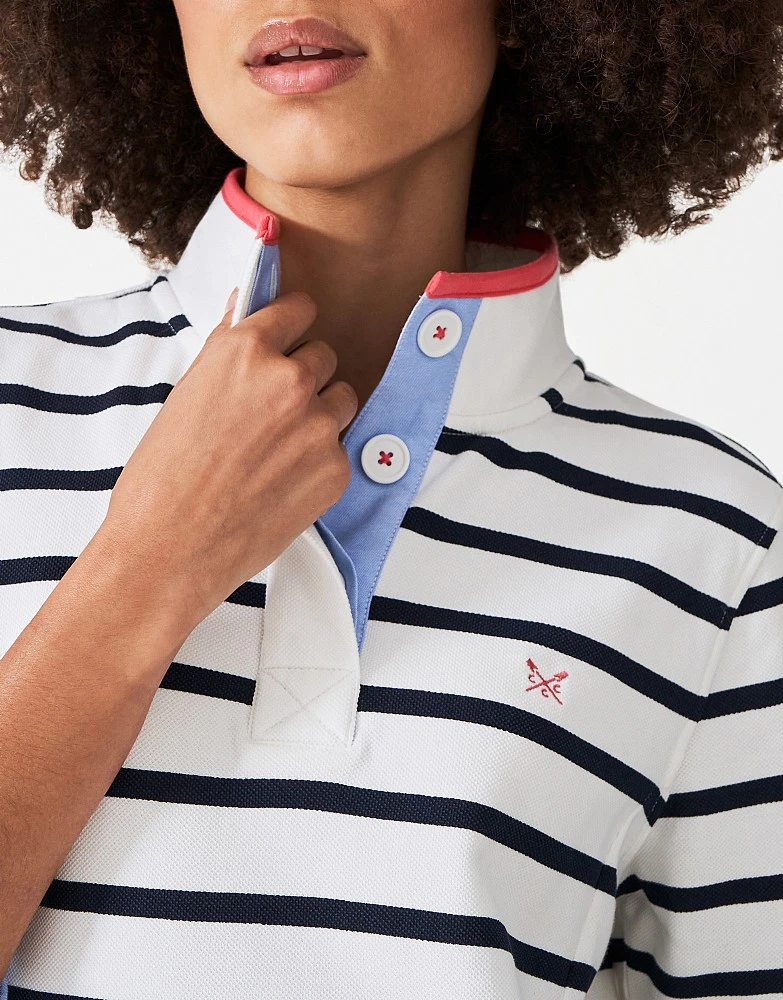 Padstow Pique Breton Stripe Sweatshirt 4 Padstow Pique Breton Stripe Sweatshirt - Image 4