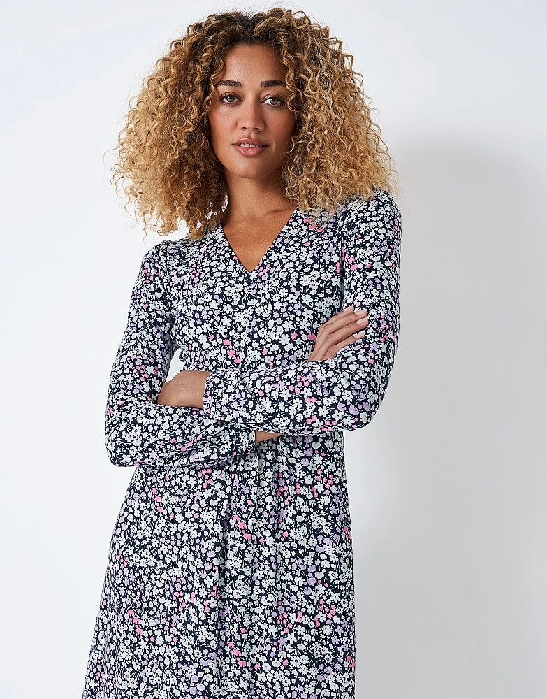 Ines Jersey Tea Dress 2 Ines Jersey Tea Dress - Image 2