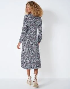 Ines Jersey Tea Dress 6 Ines Jersey Tea Dress -Crew Clothing WQJ014 DITSYFLR 2