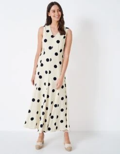 Oversized Spot Dress