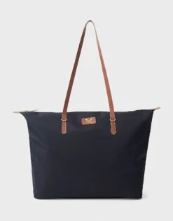 Everyday Nylon Tote Bag -Crew Clothing WQN001 NAVY 2