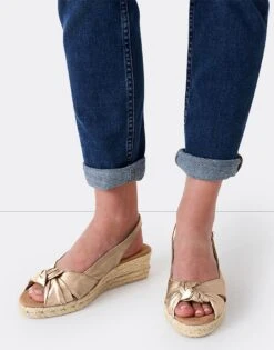 Nadia Leather Espadrille