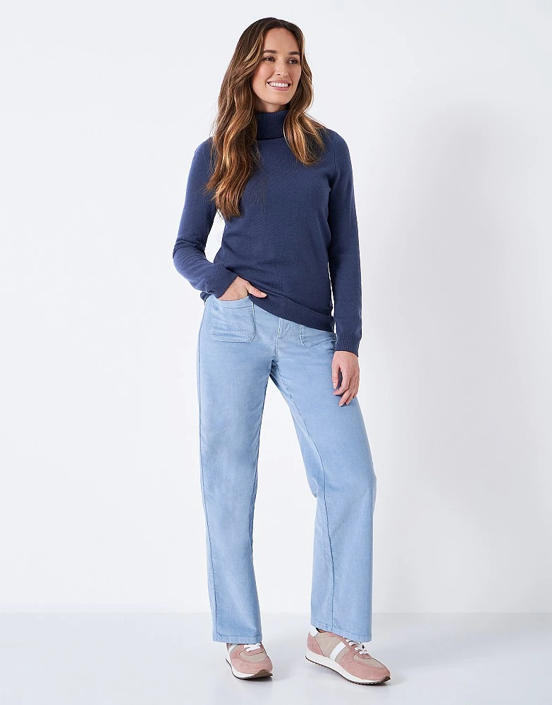 Libby Merino Cashmere Roll Neck Jumper 2 Libby Merino Cashmere Roll Neck Jumper - Image 2