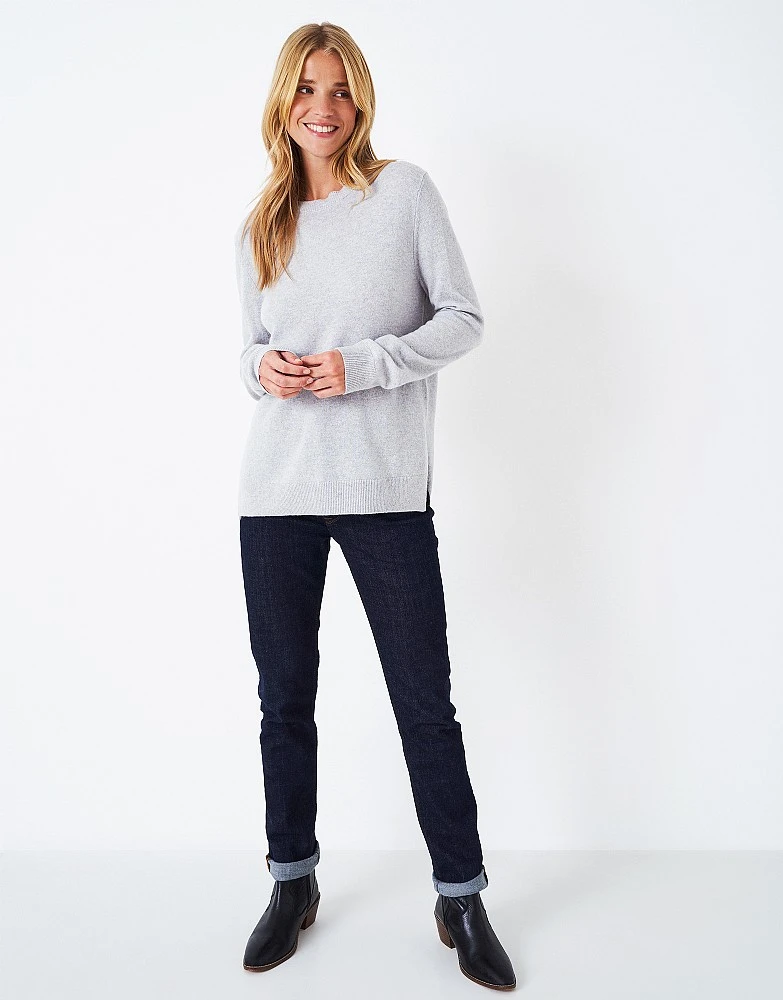 Relaxed Crew Neck Jumper 2 Relaxed Crew Neck Jumper - Image 2