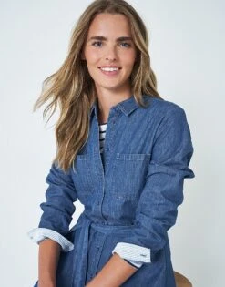 Gina Denim Shirt Dress