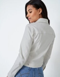 Denim Western Jacket 7 Denim Western Jacket -Crew Clothing WSA042 ECRU 2