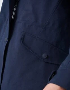 Short Rain Jacket 8 Short Rain Jacket -Crew Clothing WSA066 NAVY 3