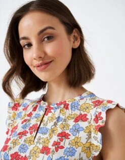 Ophelia Top 8 Ophelia Top -Crew Clothing WSC047 VINFLRL 3