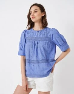 Dahlia Top -Crew Clothing WSC051 BLUE 3