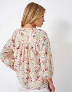 Savannah Blouse -Crew Clothing WSC053 MULTIBLU 2