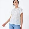 Amy Embroidered Cotton Top