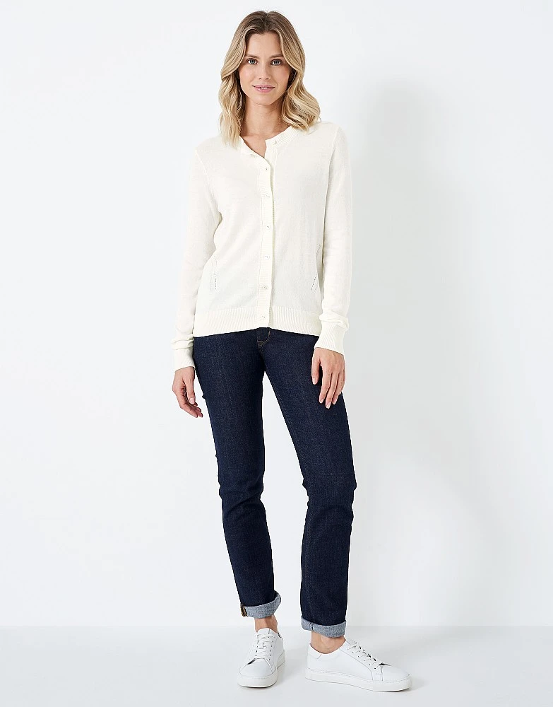 Crew Neck Cardigan 1 Crew Neck Cardigan