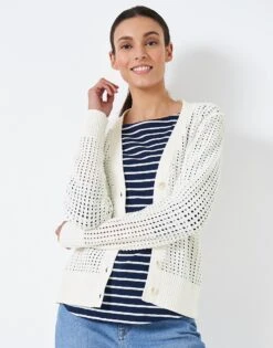 Sophie Cardigan -Crew Clothing WSD228 IVORY 3