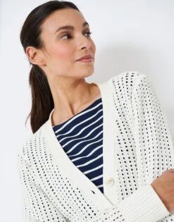 Sophie Cardigan -Crew Clothing WSD228 IVORY 4