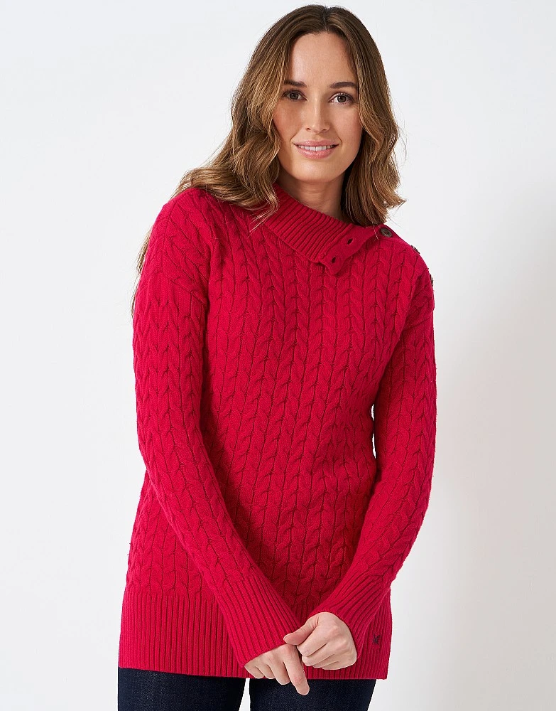 Ida Button Shoulder Jumper 1 Ida Button Shoulder Jumper