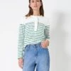 Frill Placket Top
