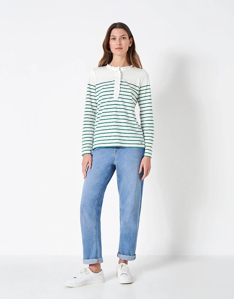 Frill Placket Top 2 Frill Placket Top - Image 2