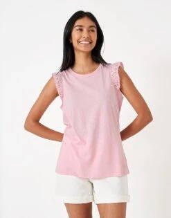 Nina Top -Crew Clothing WSE049 CHLKPINK 2