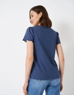 Charlotte Top -Crew Clothing WSE054 INDIGO 2