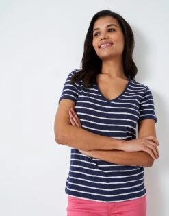 Breton V Neck T-Shirt