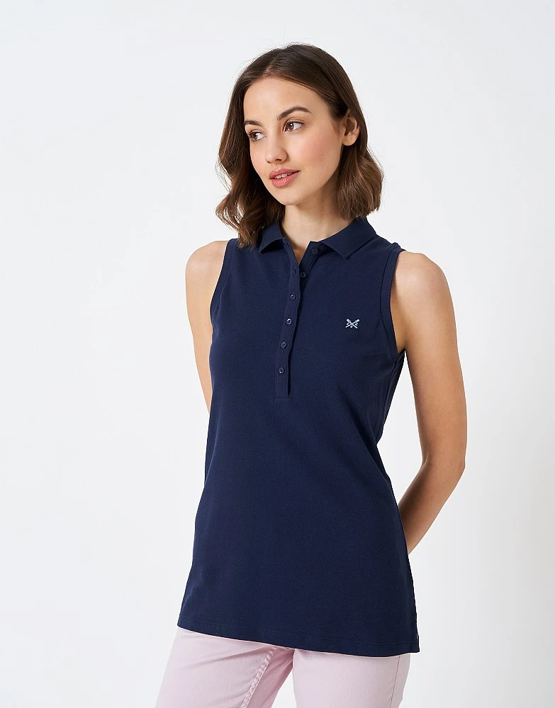 Ocean Sleeveless Polo 4 Ocean Sleeveless Polo - Image 4