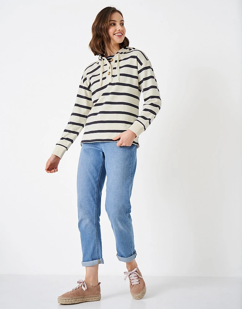 Button Front Sweatshirt 2 Button Front Sweatshirt - Image 2