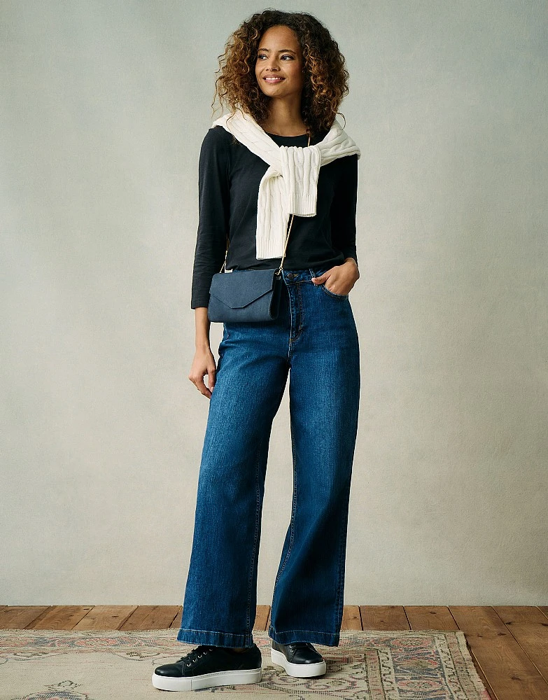 Parker Wide Leg Jean 1 Parker Wide Leg Jean