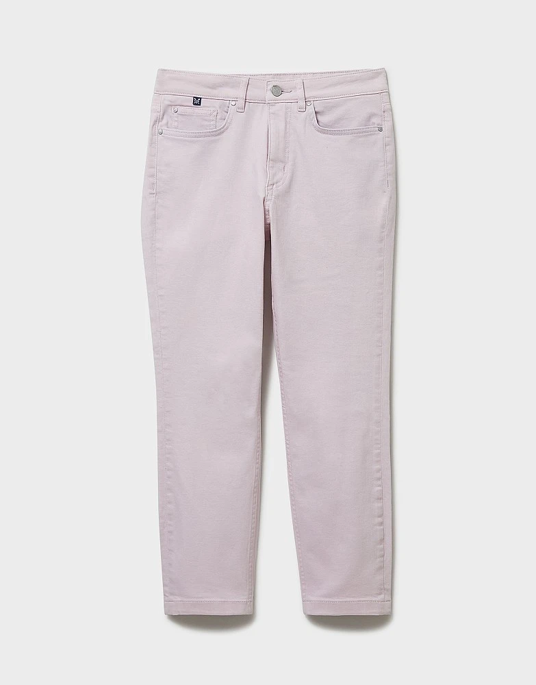 Pink Cropped Jeans 5 Pink Cropped Jeans - Image 5