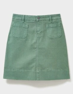 Analee Twill Skirt -Crew Clothing WSI021 KHAKI 6