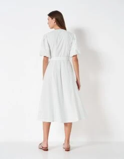 Lorie Dress -Crew Clothing WSJ028 WHITE 2