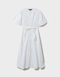 Lorie Dress -Crew Clothing WSJ028 WHITE 4