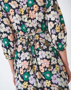 Lila Dress -Crew Clothing WSJ035 TEALFLR 2