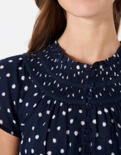 Guia Dress 8 Guia Dress -Crew Clothing WSJ062 NVYDAISY 3