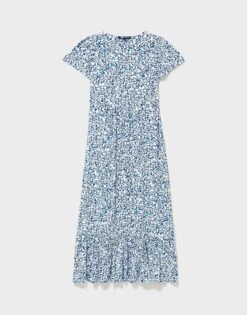 Jay Jersey Dress -Crew Clothing WSJ070 BLUE 6