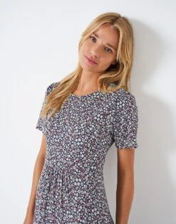 Attie Jersey Dress -Crew Clothing WSJ074 DAISY 3