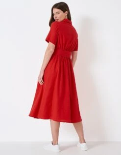 Natasha Dress 6 Natasha Dress -Crew Clothing WSJ097 CHERRY 2