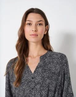 Willow Dress 7 Willow Dress -Crew Clothing WSJ099 NAVYPRNT 2