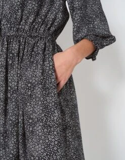 Willow Dress 8 Willow Dress -Crew Clothing WSJ099 NAVYPRNT 3