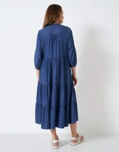 Avalin Chambray Dress -Crew Clothing WSJ103 CHAMBRY 2