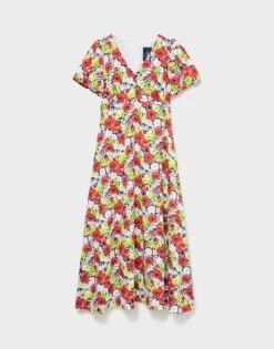 Riverside Floral Maxi Dress 11 Riverside Floral Maxi Dress -Crew Clothing WSJ116 PERTUNIA 5